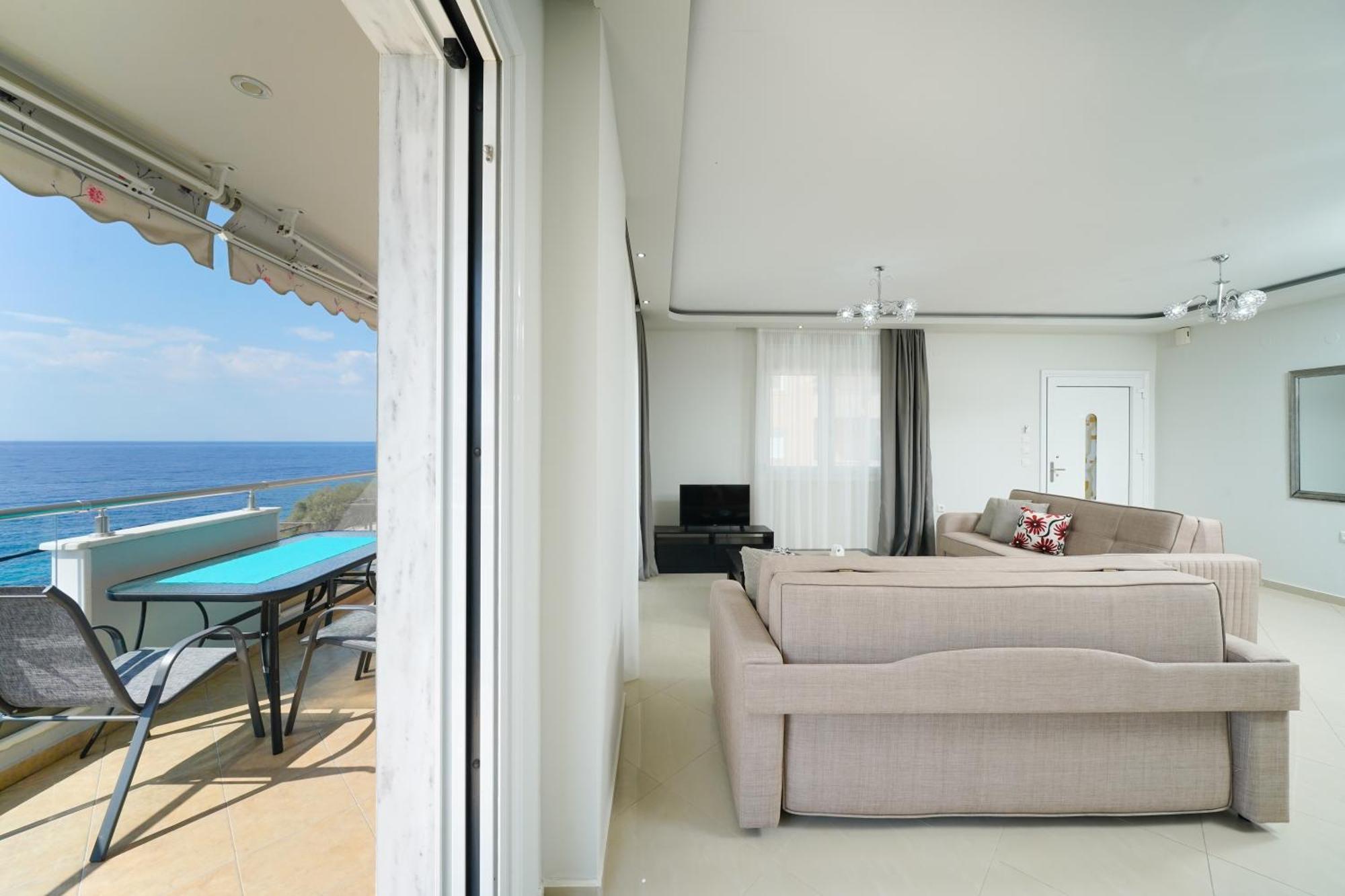 Tarsa'S House By The Sea Διαμέρισμα Skála Marión Εξωτερικό φωτογραφία
